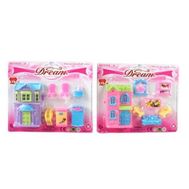 1toy Домик для мини-кукол с аксессурами, блистер 25X21X3.5 см,  Т10645, фото 1 