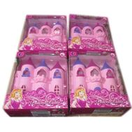  Кукольный замок с 9 аксесс.,короткие 12х6х13см,12 шт.в д/боксе 36х26х15см,  Т58216, фото 1 