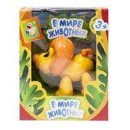  1toy "В мире животных" лев (желтый / оранжевый), 2 вида в ас-те, коробка с окошком,  Т57444, фото 1 