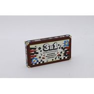  1toy Игра настольная 3в1 шашки, шахматы, нарды. магнитные 13,5х7,5х2см,  Т52447, фото 1 