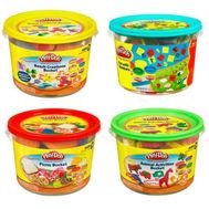  Набор 23414 PLAY-DOH "Ведёрочко" пластилин с формочками в ассортименте HASBRO,  1015444, фото 1 