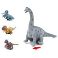  1toy "Мелочь, а приятно" инерционный динозавр в дисплее(21х17х19 см), 8 шт в асс,  Т10031, фото 1 