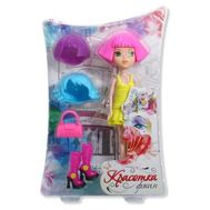  1toy Красотка Фэшн игр.наб.кукла 24см,2 парика,сапожки,сумочка (4 шт),блист.,  Т57129, фото 1 