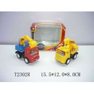  инерционная машинка "Спецтехника" 2-вида, 15,5*12*8см,  В72316, фото 1 