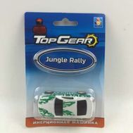 1toy Top Gear пласт. машинка Jungle Rally, инерционная блистер,  Т10325, фото 1 