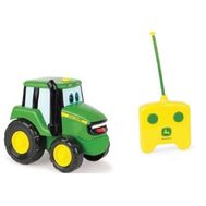  Tomy John Deere трактор Джонни на радио управлении с пультом,15х28х11см,короткие,  Т11310, фото 1 