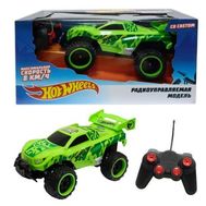  Hot Wheels багги бигвил на радио управлении, со светом, скорость 8км/ч, с АКБ, зелёная,  Т10981, фото 1 
