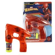  1toy Marvel Человек Паук, мыльные пистолет, светится в темноте, звук, бут. 45 мл, блистер,  Т11520, фото 1 