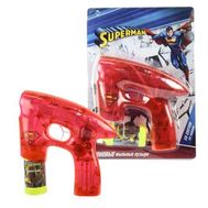  1toy Superman, мыльные пистолет, светится в темноте, звук, бут. 45 мл, блистер,  Т59656, фото 1 
