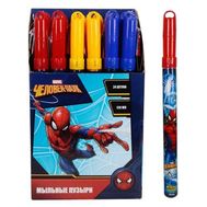  1toy Marvel Человек Паук, мыльныепузыри, колба в термоплёнке, 120 мл., д/б,  Т11530, фото 1 