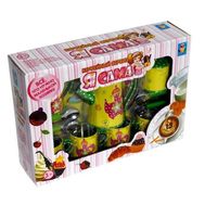  1toy Я сама игр. наб. для кофе с бол.кофейником, 14шт., 4 в.,олово,32х20х10см,короткие,  Т57243, фото 1 