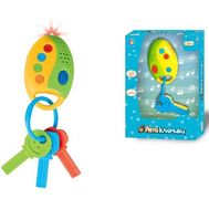  1toy Автоключики д мальчика, свет, звук, 14*5*21 см, коробка,  Т59302, фото 1 
