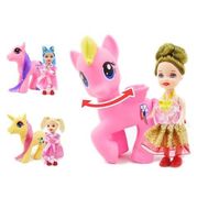  1toy "Мелочь, а приятно" пони с куколкой в дисплее(18х24х21см) 8 шт в асс,  Т10046, фото 1 