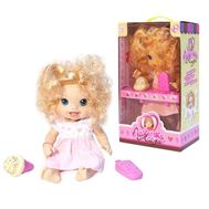  1toy кукла с мороженым (2шт.)"Лакомка Лиза" 36см,кудрявая блондинка,короткие,  Т10377, фото 1 