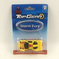  1toy Top Gear пласт. машинка Storm Fury, инерционная блистер,  Т10316, фото 1 