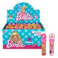  1toy Barbie, мыльныепузыри в колбе с термоплёнкой, 2 стикера, 30мл, д/б,  Т11462, фото 1 