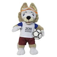  FIFA-2018 плюш.Zabivaka 40 см в пакете,  Т11252, фото 1 