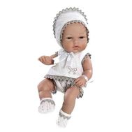  Arias ELEGANCE пупс винил.в бело-беж.костюмчике со стразами Swarowski ,33см,короткие,  Т59284, фото 1 
