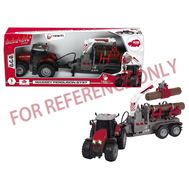  Трактор Massey с прицепом, 41см, св.,зв., функц., фрикц.,1/6,  3737001, фото 1 
