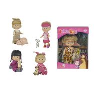  Кукла Маша в разных одеждах с друзьями-животными, 5 видов, 12 см, 5/60,  9302117, фото 1 