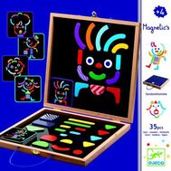  Детская разв. магн. игра "Гео человечки", Djeco 03136, фото 1 