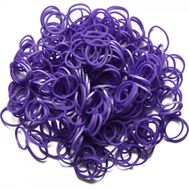  Резинки Силикон Металл./Фиолет. Metallic Purple, фото 1 