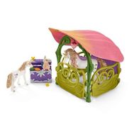  Набор Блестящий дом-цветок с единорогами, озером и, Schleich 42445, фото 1 