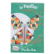  Игрушка-закладка детская Moulin Roty Волшебная бабочка, арлекин, 711108, фото 1 