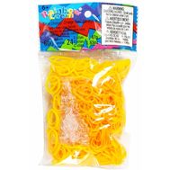  Резиночки для плетения браслетов Rainbow Loom Mango, оранжевый, B0104, фото 1 