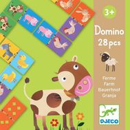  Игра настольная для детей Djeco Домино Животные, 08158, фото 1 