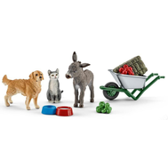  Набор детский Schleich Кормление на ферме, 41423, фото 1 