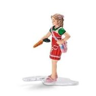 Фигурка детская Schleich Девочка кормит, 42134, фото 1 