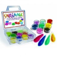  Набор для детского творчества SentoSpherE Цветной песок, 18 штук, 890, фото 1 