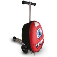  Самокат-чемодан детский Zinc Little Monster, красный, 21 л, ZC04467, фото 1 