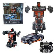  Радиоуправляемый робот 1toy спортивный автомобиль, 30 см, оранжевый, Т10861, фото 1 