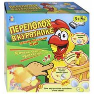  Настольная игра 1Toy ИГРОДРОМ Переполох в курятнике, Т13561, фото 1 