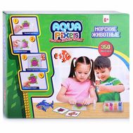  Мозаика 1toy Aqua Pixels Морские животные, квадратные детали, 350 деталей, Т13079, фото 1 