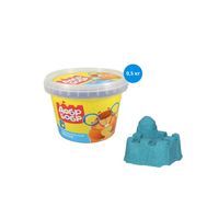  Фантастический песок 1toy Добр Бобр, синий, 0,5 кг, Т10259, фото 1 