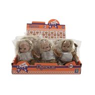  Кукла 1toy Пупсик в комбинезоне с капюшоном из искусственного меха, 12 см., Т10444, фото 1 