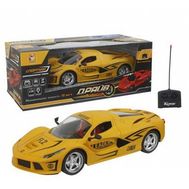  Радиоуправляемая машинка 1toy Драйв, 1:16, 27 см, АКБ, свет, матовая, жёлтая, Т13855, фото 1 