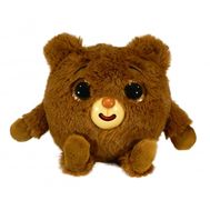  Мягкая игрушка 1toy Дразнюка-Zoo, медвежонок, плюш, показывает язык,13 см, Т12055, фото 1 