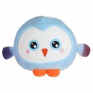 Мягкая игрушка 1toy Squishimals, Голубой пингвин, плюш, 20 см, Т14349, фото 1 