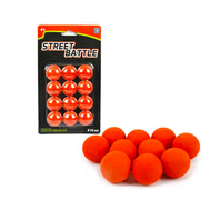  Мягкие шарики для оружия 1toy Street Battle, 2,8 см, 12 штук, Т13649, фото 1 
