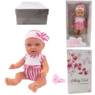  Кукла 1toy Пупсик, 28 см, боди, повязка на голове, соска, звук плача, смеха, Т14112, фото 1 