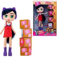 Кукла 1TOY Boxy Girls Riley, 20 см, с аксессуарами, 4 коробочки, 4х4х4 см, 18х7,5х27 см, Т15109, фото 1 