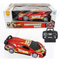  Радиоуправляемая машинка 1toy Спортавто, 1:24, 20 см, на батарейках, свет, красная, Т13842, фото 1 