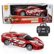  Радиоуправляемая машинка 1toy Спортавто, 1:24, 20 см, на батарейках, свет, красная, Т13845, фото 1 