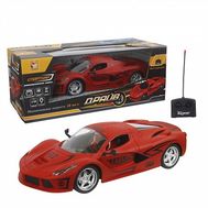  Радиоуправляемая машинка 1toy Драйв, 1:16, 27 см, АКБ, свет, матовая, красная, Т13854, фото 1 