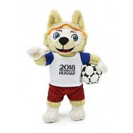  Мягкая игрушка FIFA-2018 Zabivaka, плюш, 25 см, Т10820, фото 1 