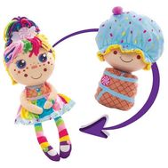  Мягкая игрушка 1toy Девчушка-вывернушка, Настюшка, кукла, плюш, 2 в 1, 23-38 см, Т13637, фото 1 